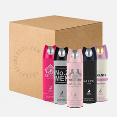 MAISON ALHAMBRA BODY PERFUMED SPRAYS 200ML ASSORTED (BOX OF 12)