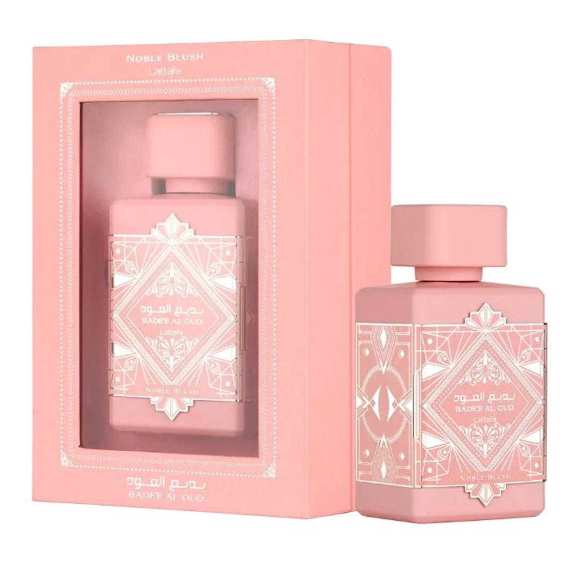 LATTAFA BADE'E AL OUD (NOBLE BLUSH) 3.4 OZ EAU DE PARFUM FOR WOEMN